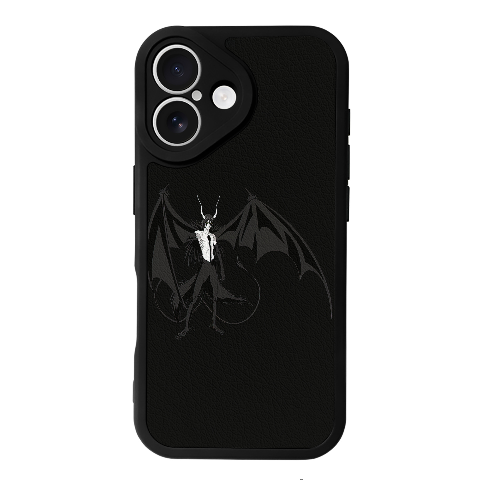 （画像用） ブリーチ ウルキオラ·シファー BLEACH Ulquiorra cifer 【iPhone 16シリーズ対応】シリコンスマホケース（レザー調） 材質：シリコン